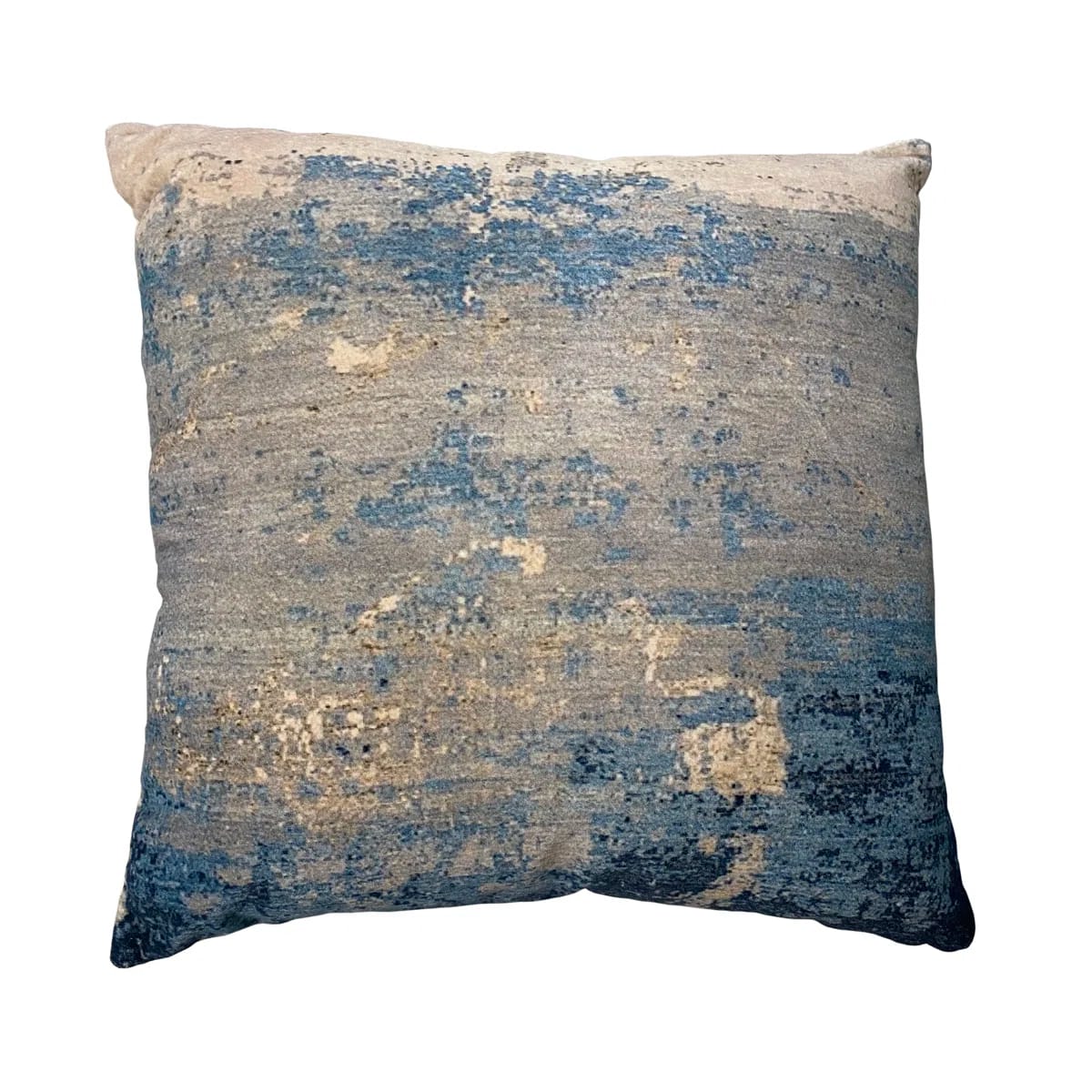 Abstract Cotton Throw Pillow