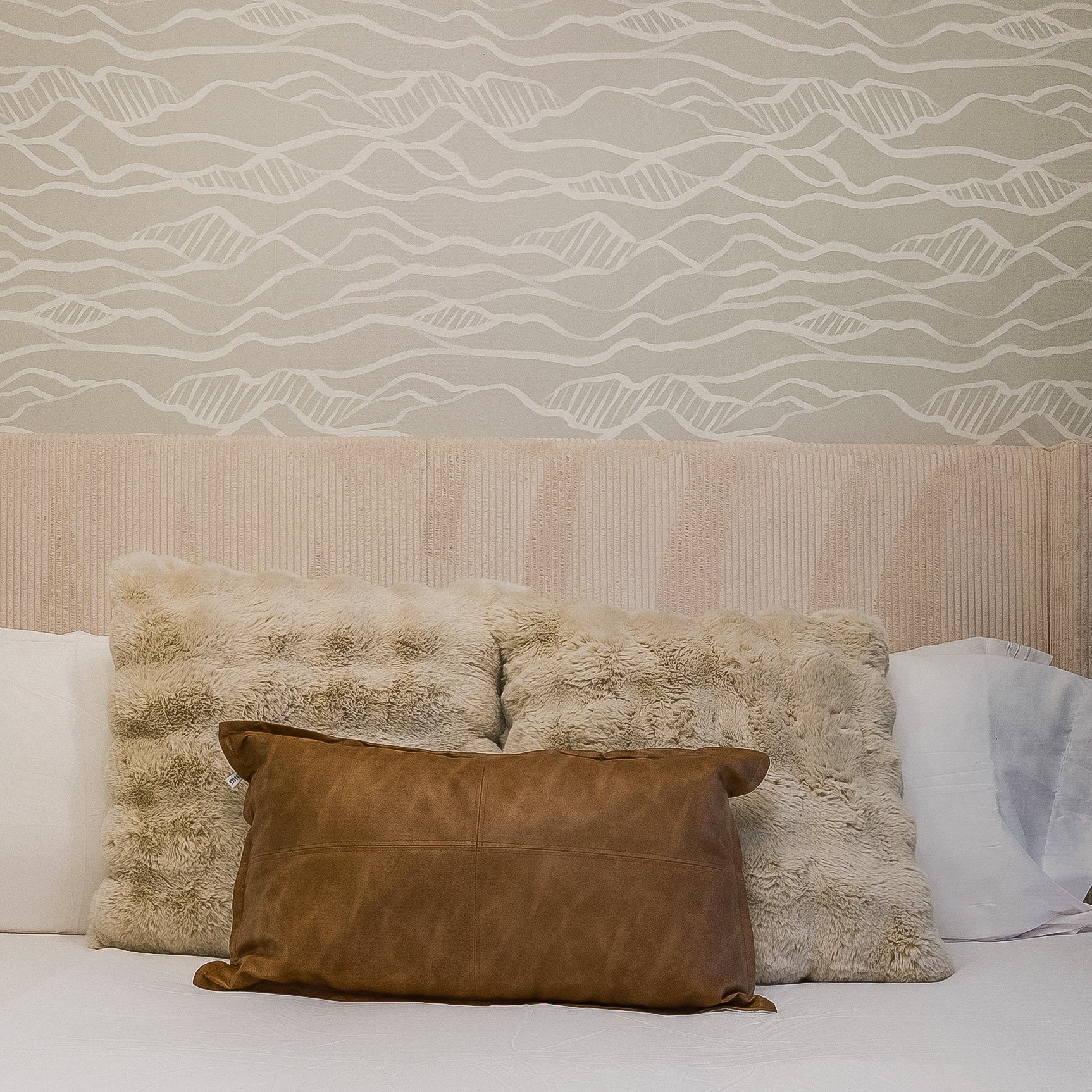BHG Bubble Fur Decorative Throw Pillow 
