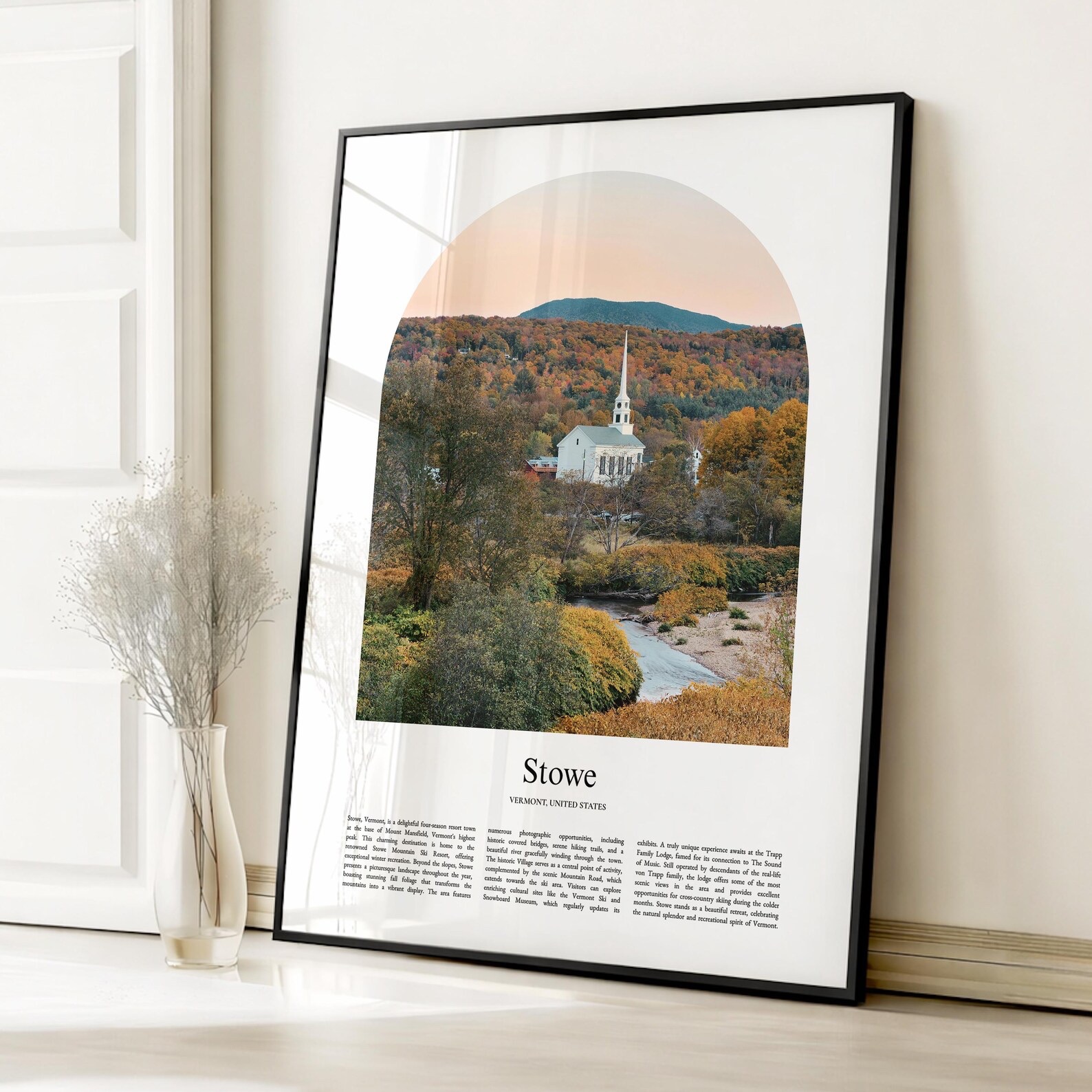 Stowe Poster Print Stowe Travel Poster