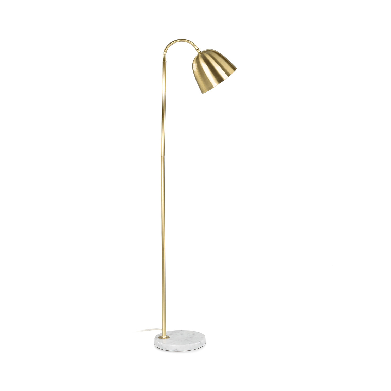 Lissom Floor Lamp - Brass