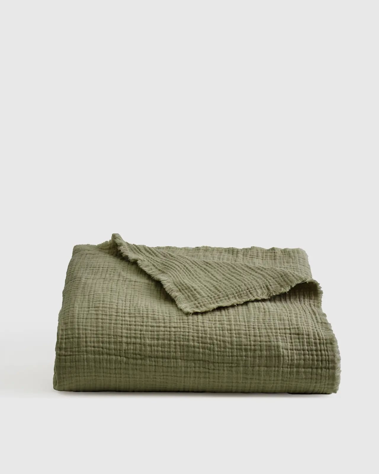 Organic Airy Gauze Throw