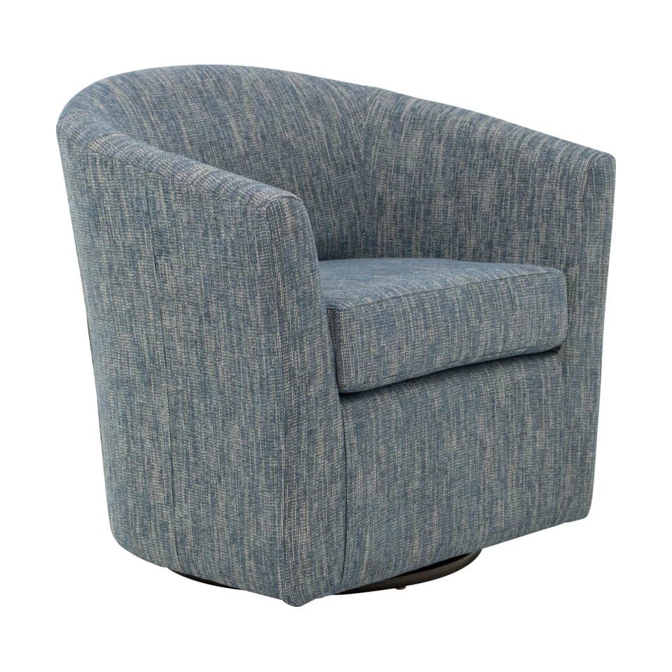 Bozanka 31'' Wide Swivel Barrel Chair