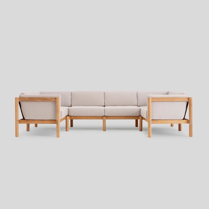 Haven Sectional in Ashe - 6 piece U-Shape