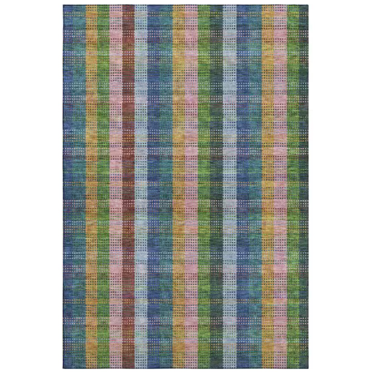 Mayfield Premium Machine Washable Abstract Area Rug