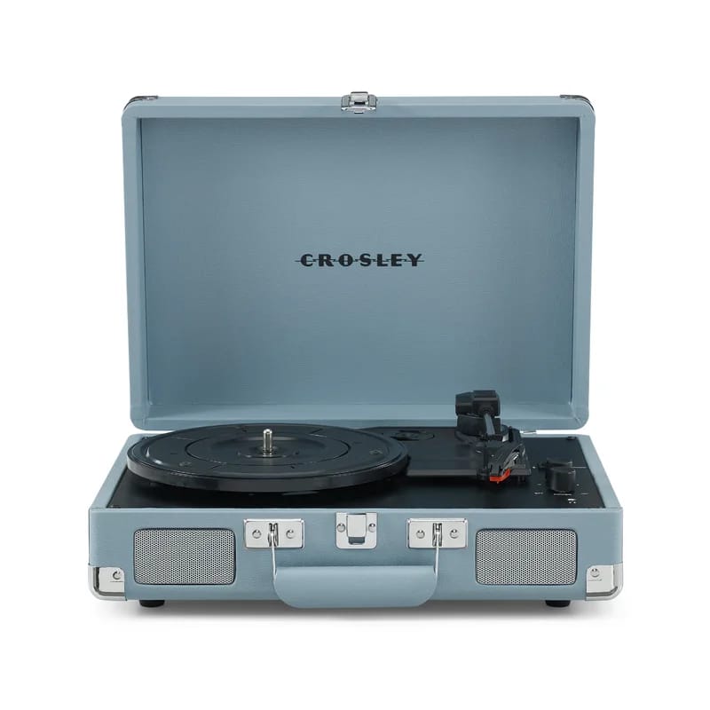Portable 3 - Speed Turntable Decorative Record Player with Bluetooth