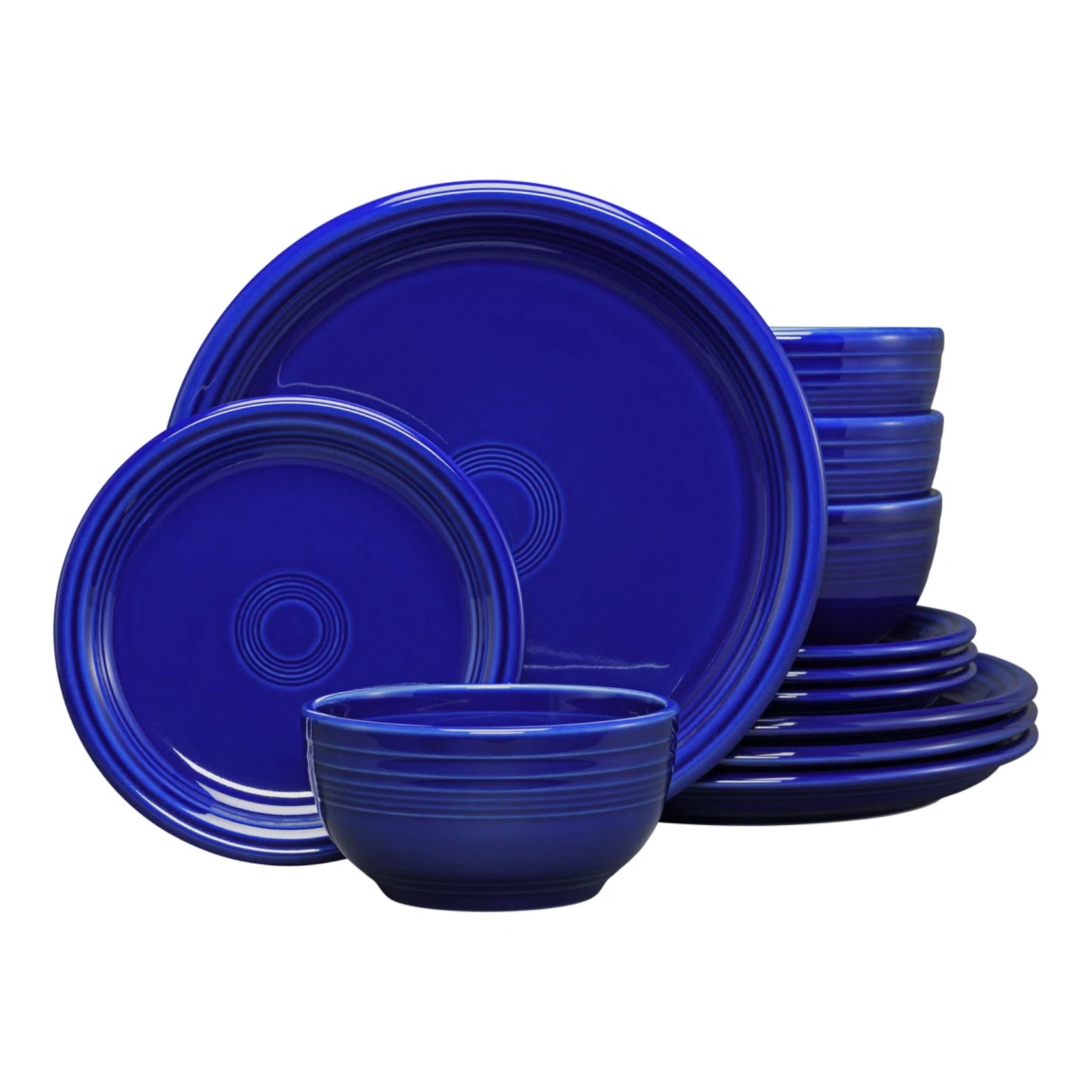 Fiesta Bistro Coupe 12 Piece Dinnerware Set Service For 4