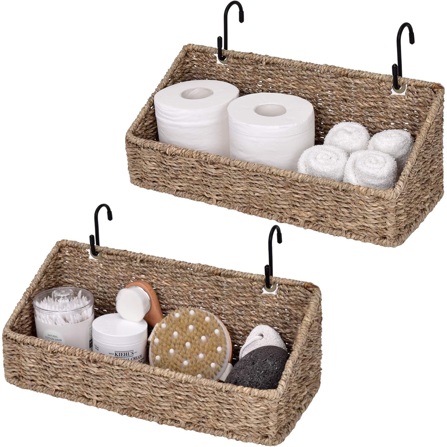 Storageworks Woven Wall Baskets For Storage