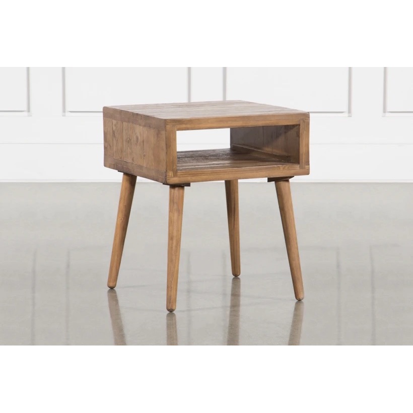 Dakota Wood End Table | Pine | Square