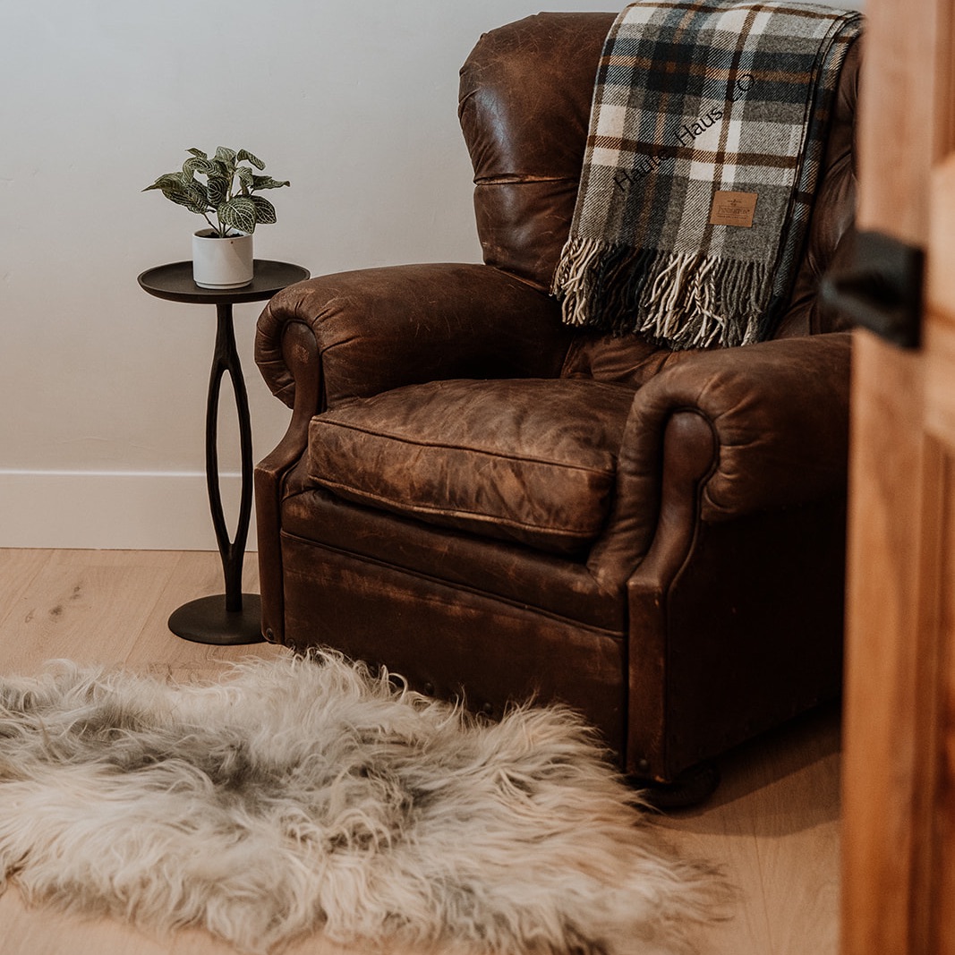 Icelandic Sheepskin Rug Grey