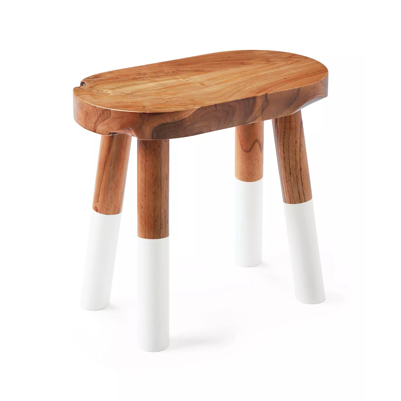 Dip-Dyed Oval Stol