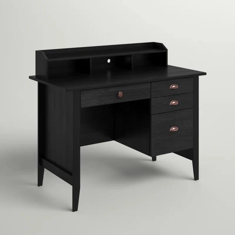 Professional Assembly for Hambrook 47.2" W 36.6"H Computer Writing Desk with Hutch and Drawers, Studyroom Desk, Office Desk