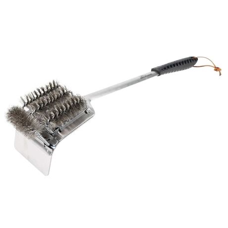Grill Brush & Scraper Bbq Grill Cleaner - Weber Grill Brush For Outdoor Grill