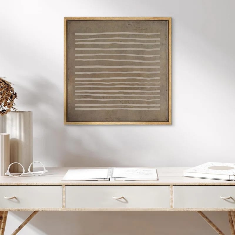 " Grunge Dark Line Art Minimal Pattern Abstract Shapes Modern Art Decoration Boho Relax/Zen Nordic "