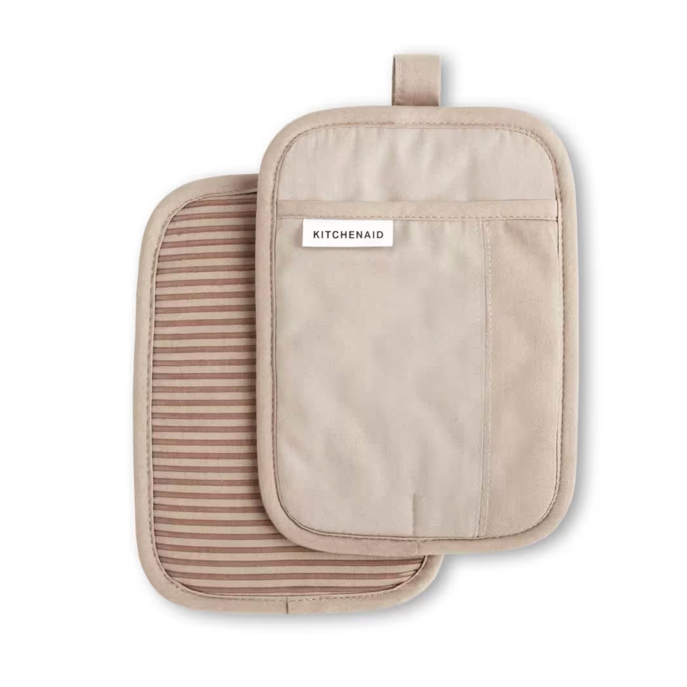 KitchenAid Beacon Potholders in Tan