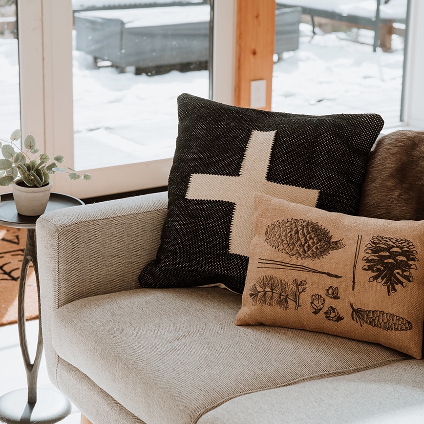 Pinecone Pillow 