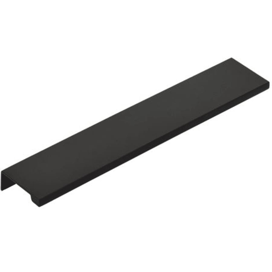 Emtek Modern Edge 4 Inch Center to Center Finger Cabinet Pull from the Contemporary Collection