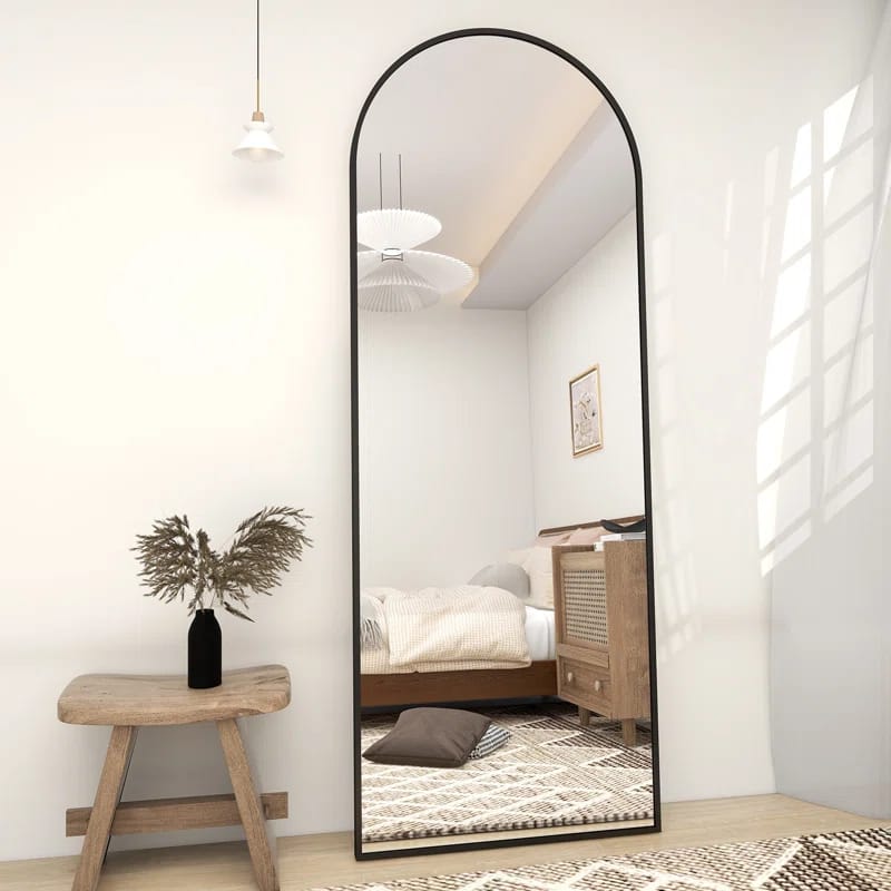 Shatterproof Metal Full Length Mirror