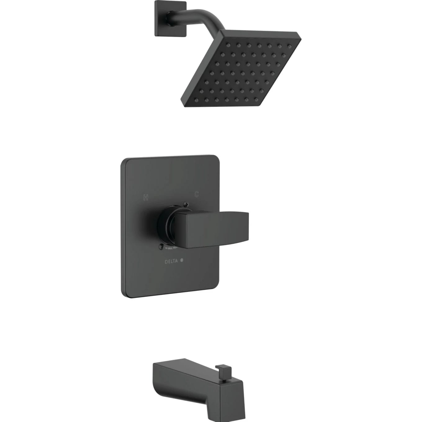 Delta Modern Shower Only Trim Package with 1.75 GPM Single Function Shower Head