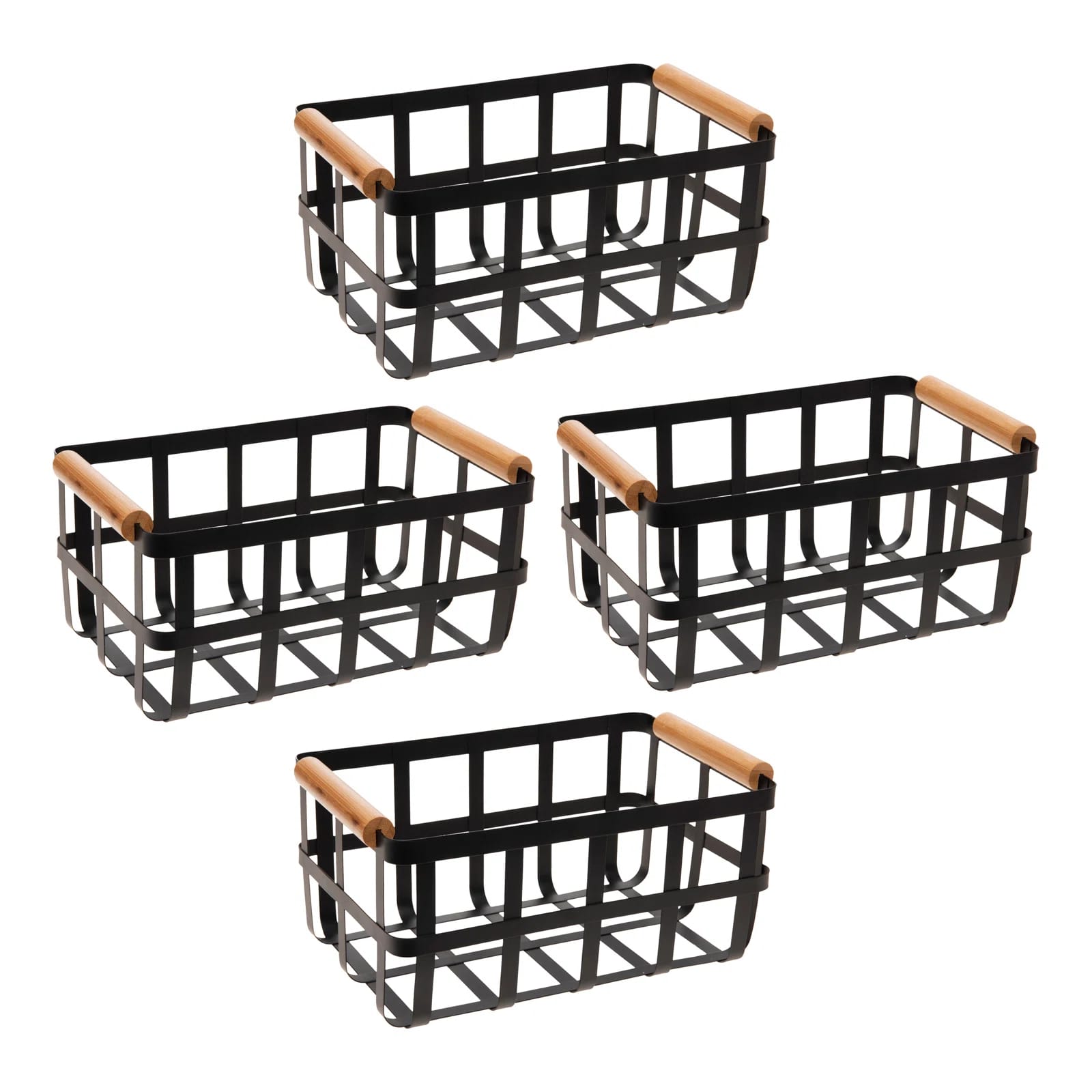 Metal Basket Set (Set of 4)
