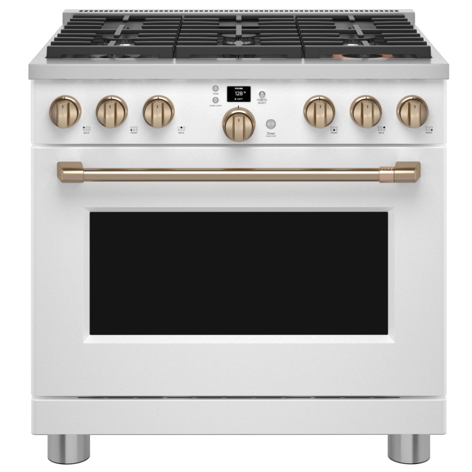 Café™ 36" Smart All-Gas Commercial-Style Range with 6 Burners (Natural Gas)