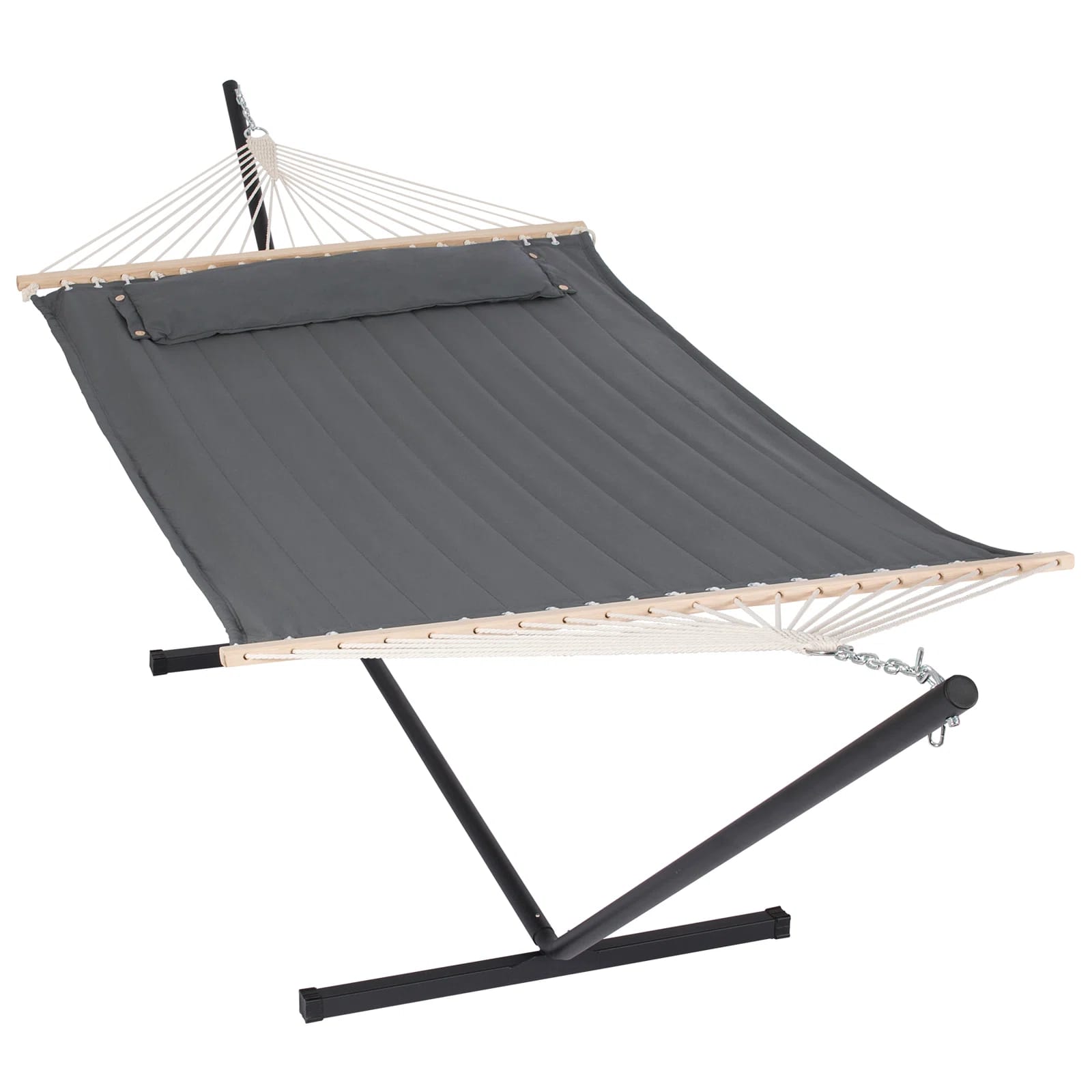 2 Person Spreader Bar Hammock with Stand