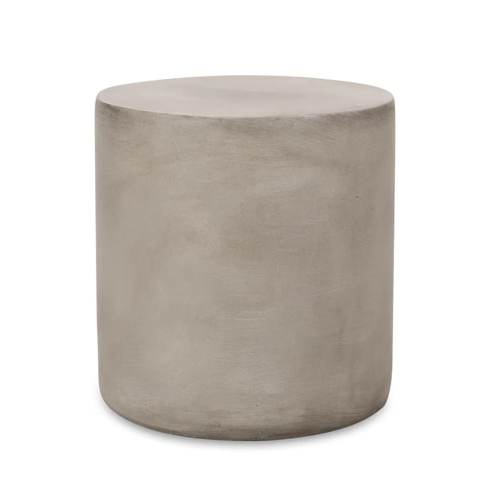 Belsy Light Concrete Side Table