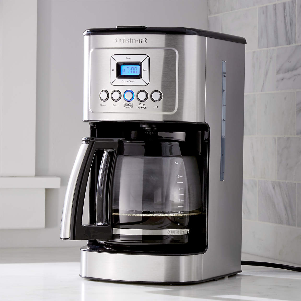 Cuisinart Perfectemp Stainless Steel 14 Cup Programmable Coffee Maker