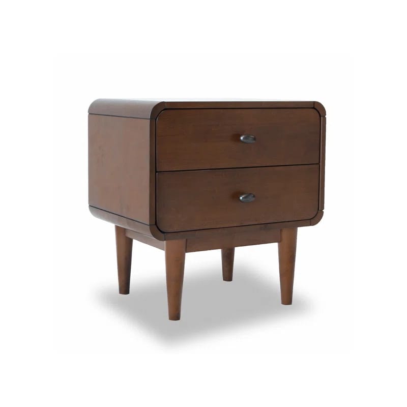 Aabia 22.5'' W Solid Wood Nightstand