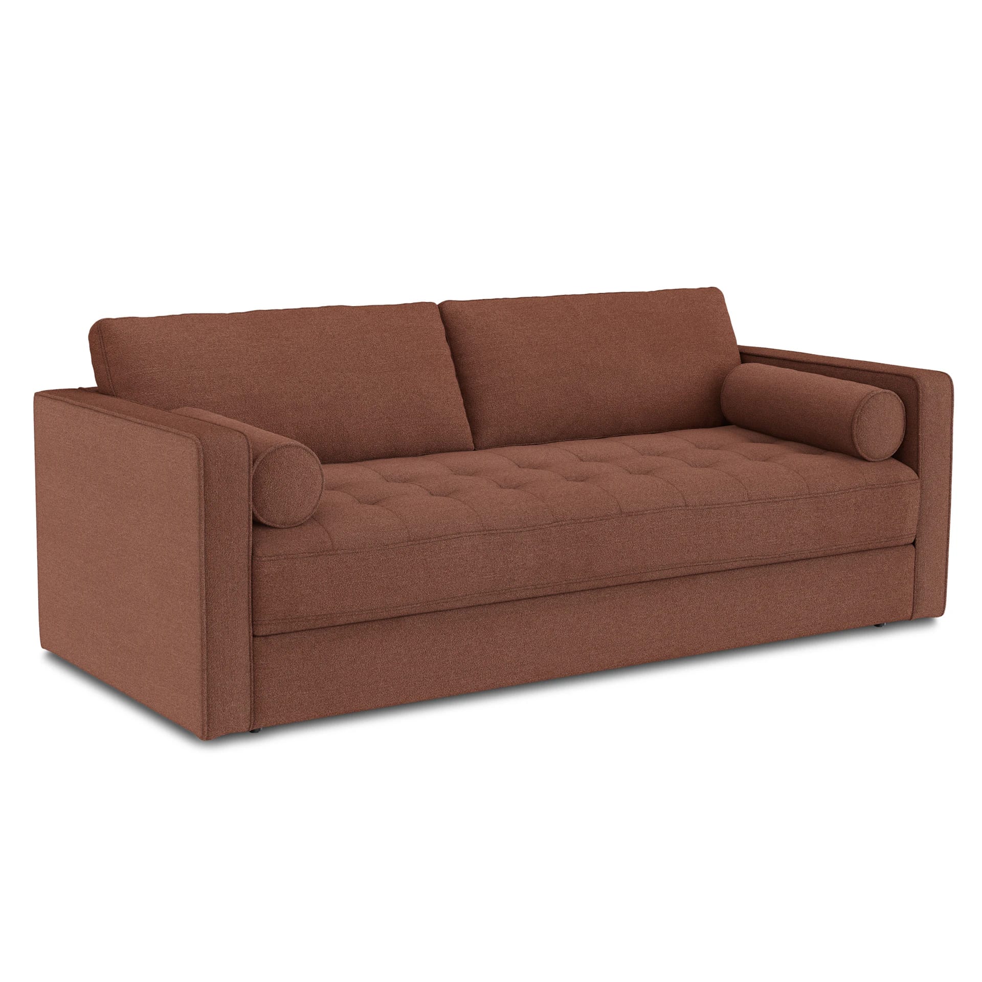Sven 88" Tufted Sofa Bed - Ratine Oxide