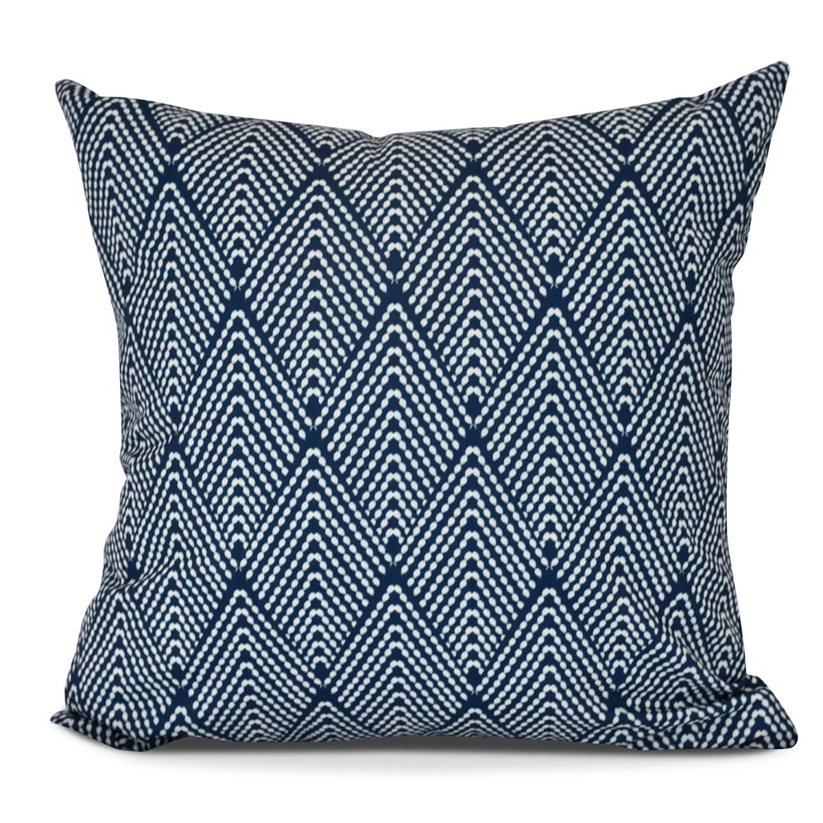 Mangham Geometric Indoor/Outdoor Reversible Throw Pillow