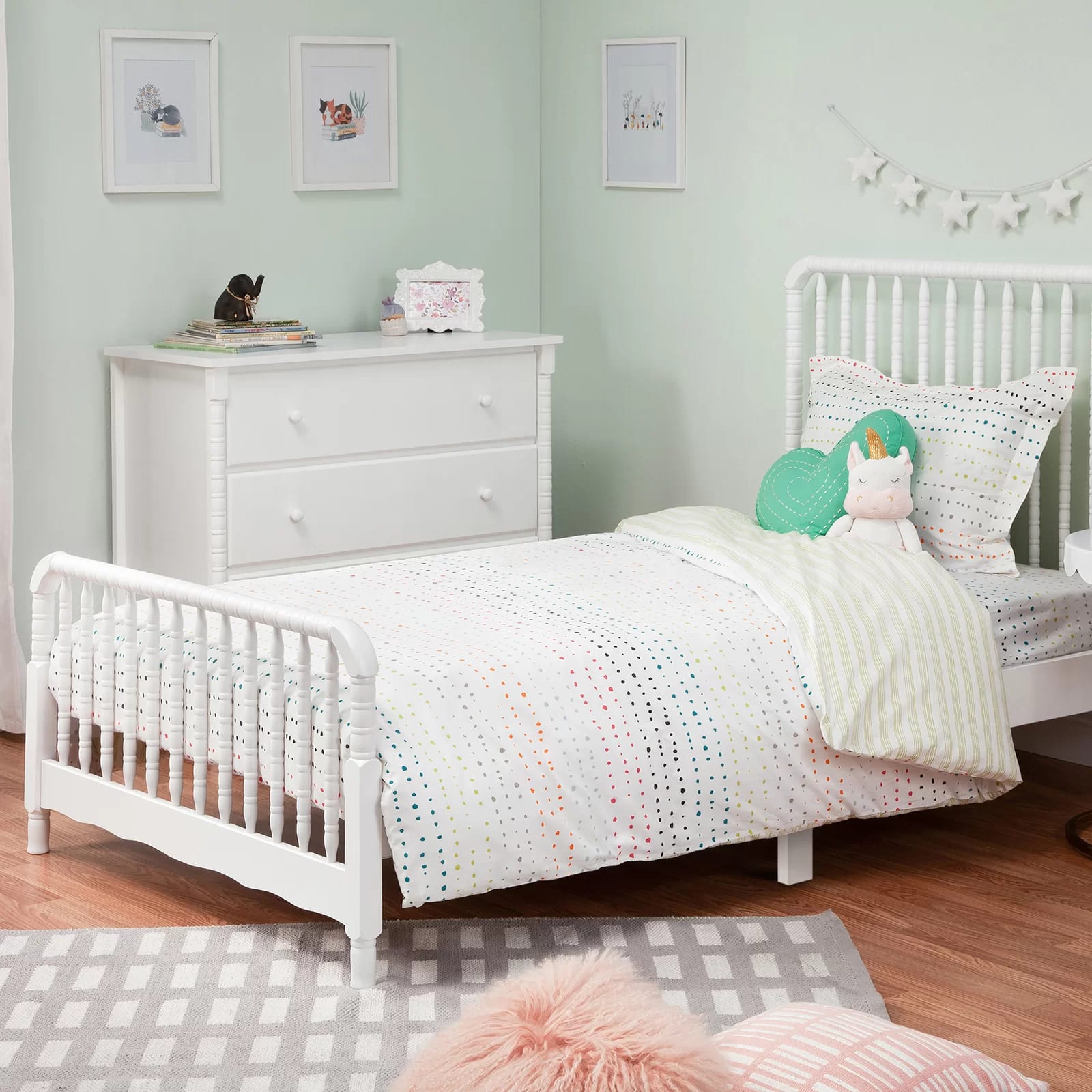 Jenny Lind Twin Solid Wood Platform Bed