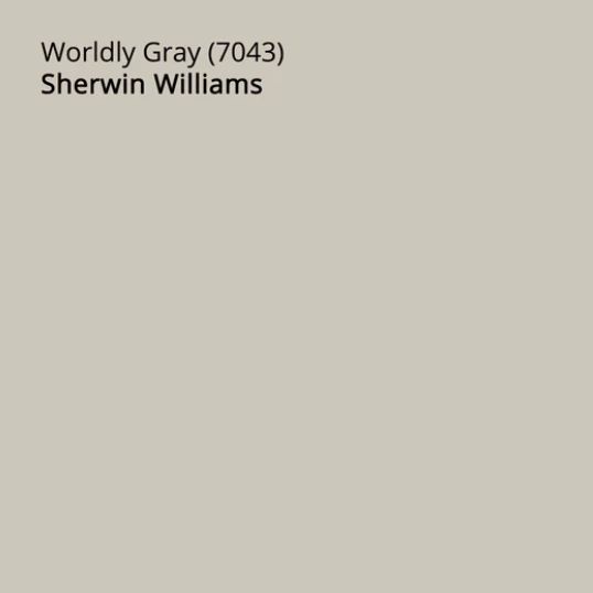 Worldly Gray SW 7043