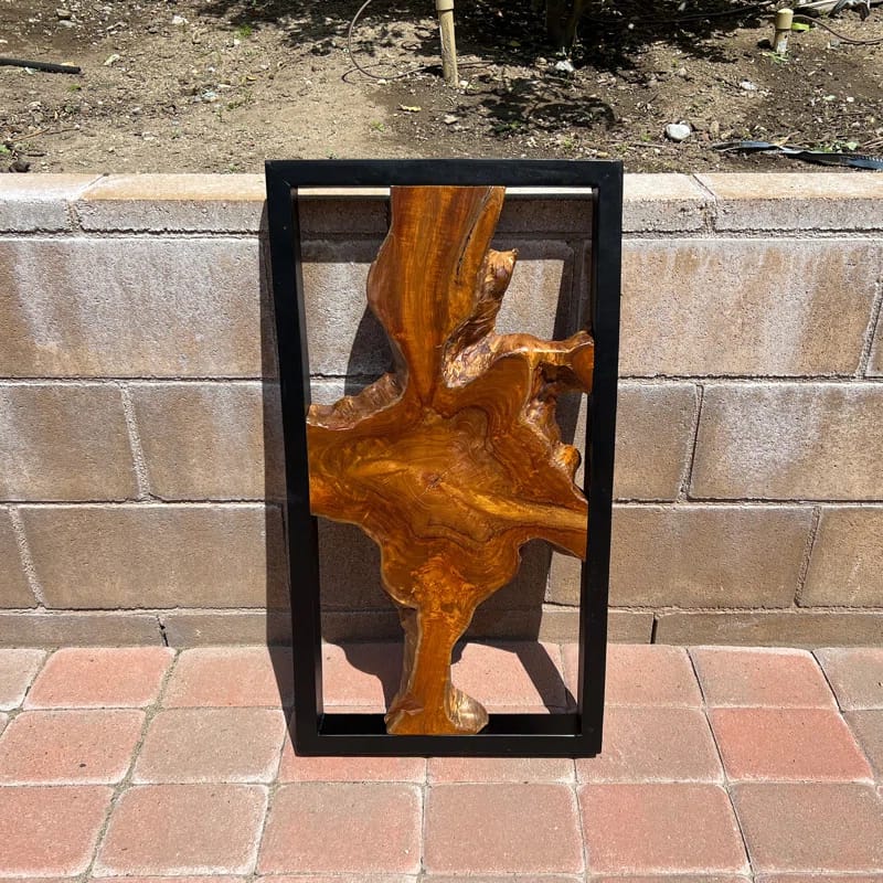 Wall Decor on Solid Wood