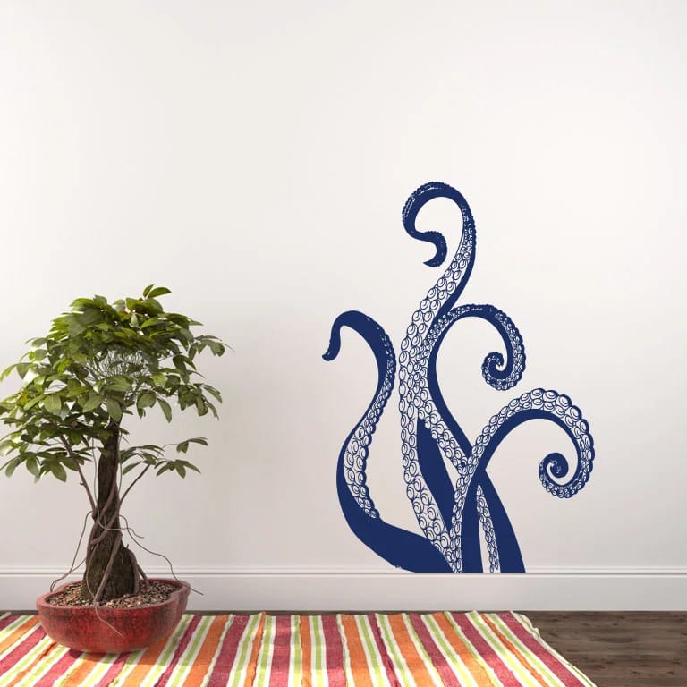 Nautical & Beach Non-Wall Damaging Wall Decal