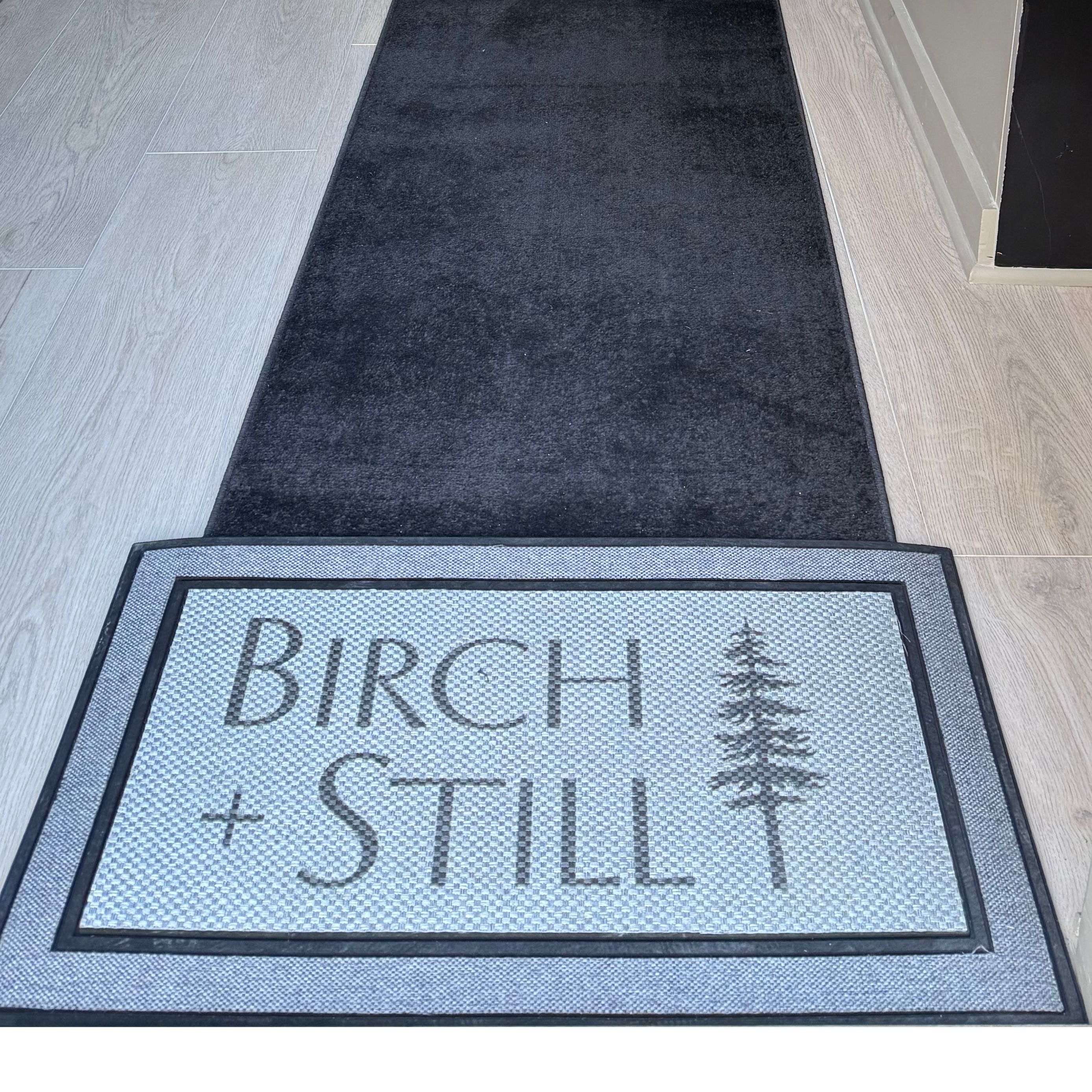 Your Logo Here Personalized Doormat