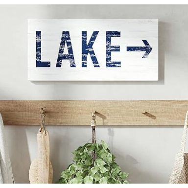 Barnyard Designs 'lake Sign' Lake House Decor For The Home