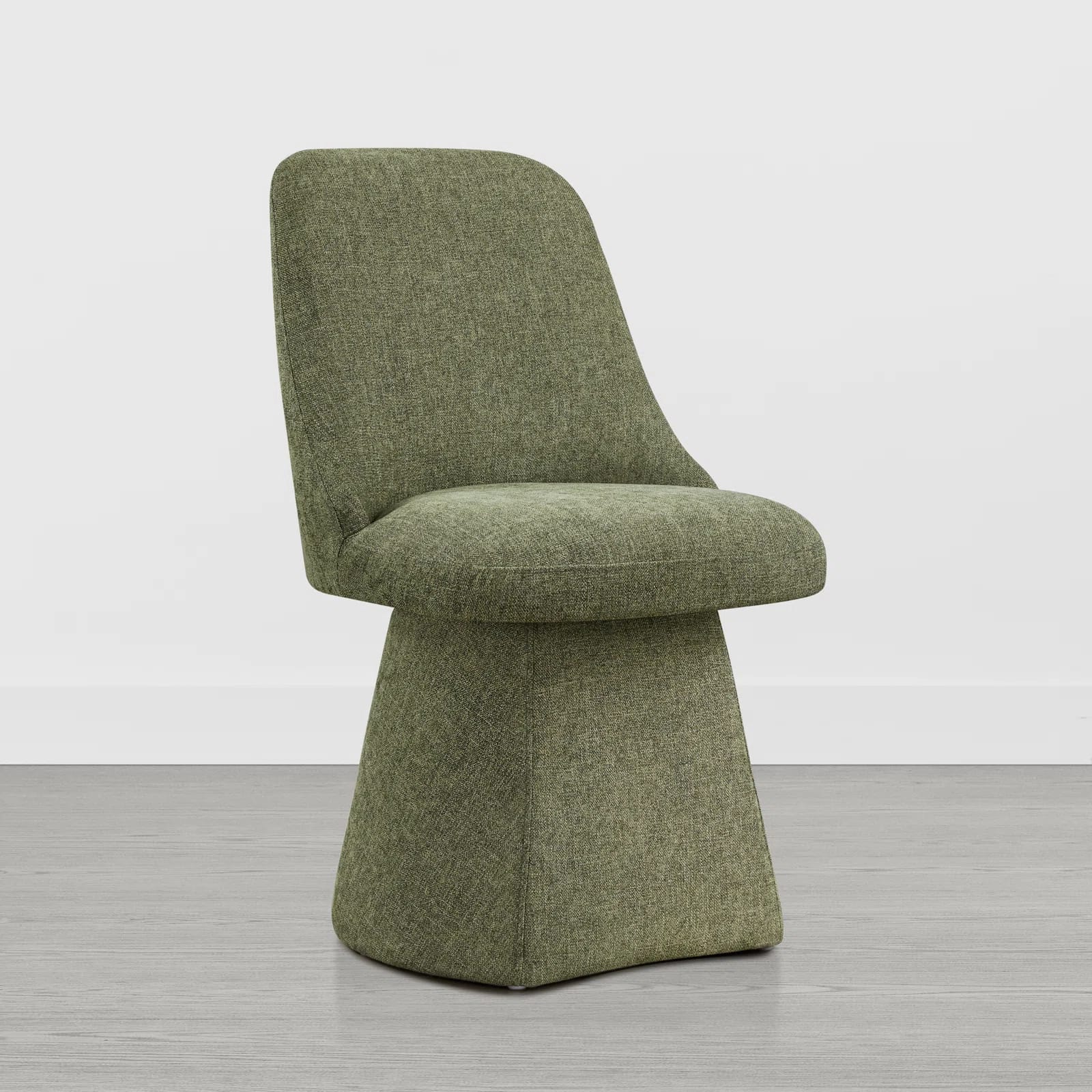 Swivel Fabric Upholstered Dining Chair