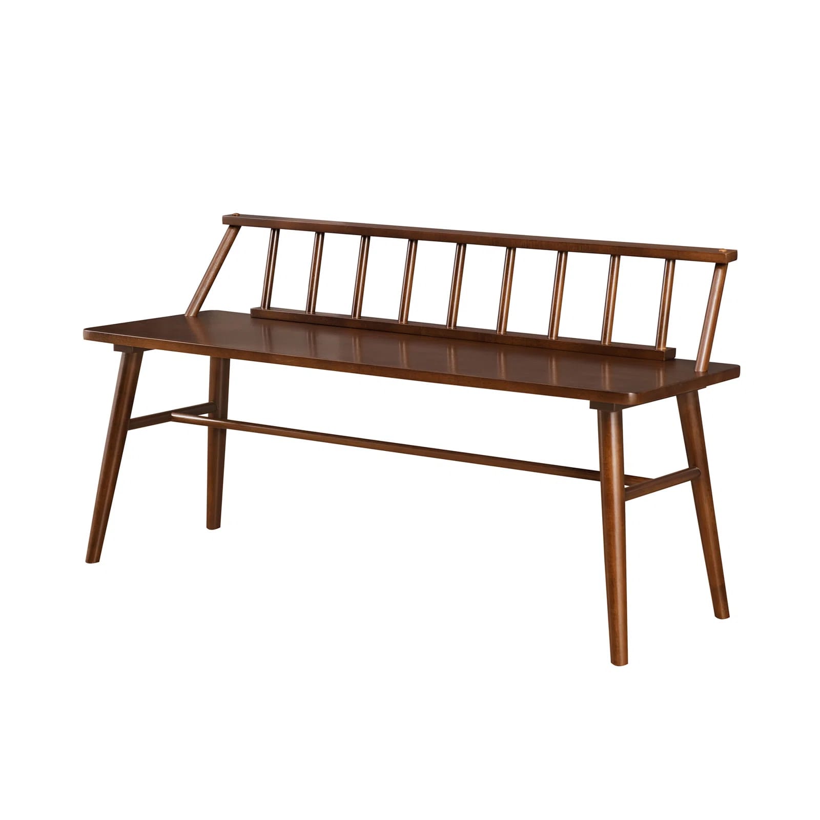 Margr 47" Low Back Wood Bench
