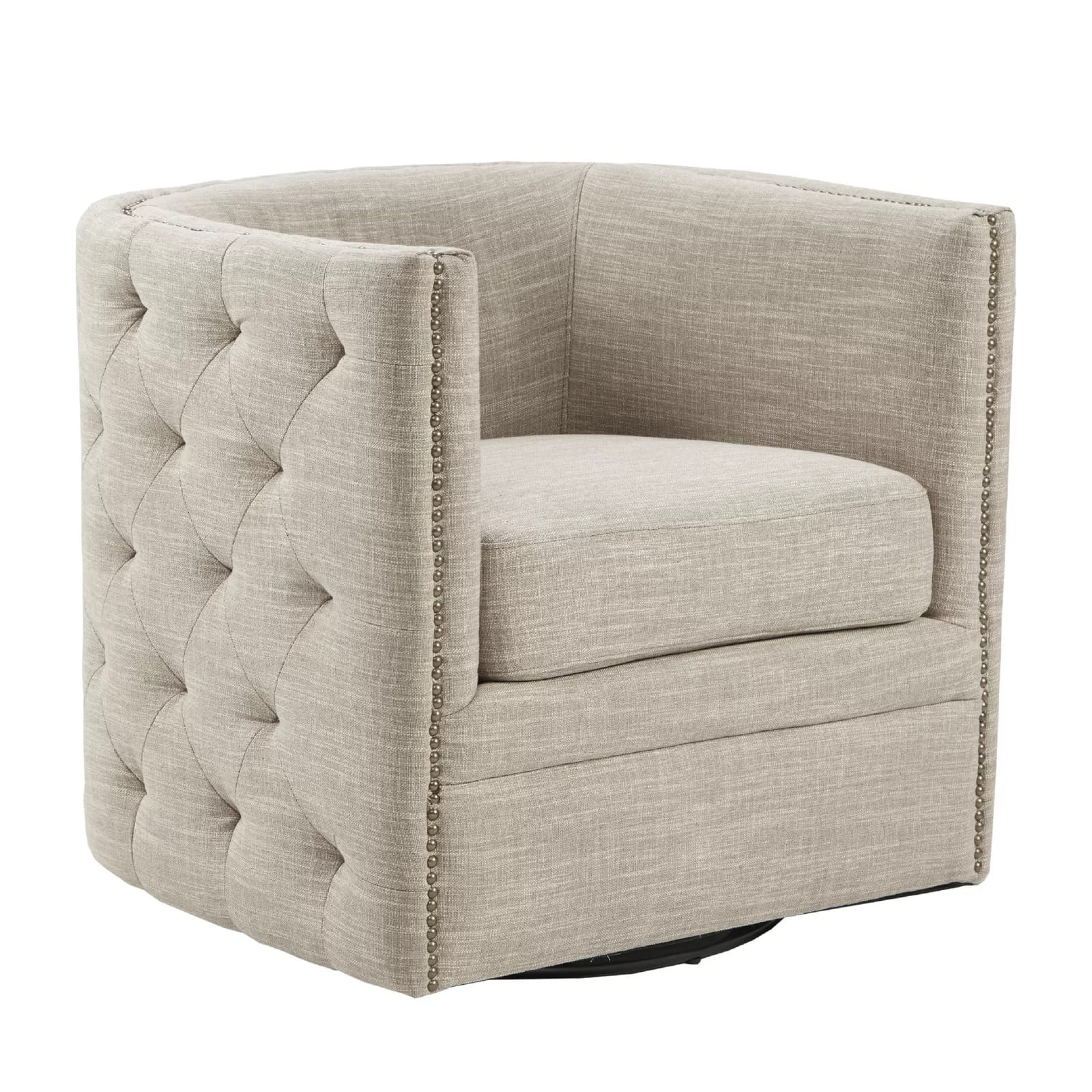 Lavaca Swivel Barrel Chair