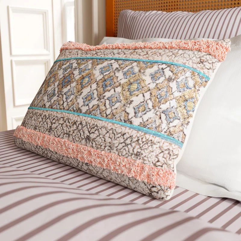 Kelly Clarkson Home Ann Cotton Lumbar Pillow
