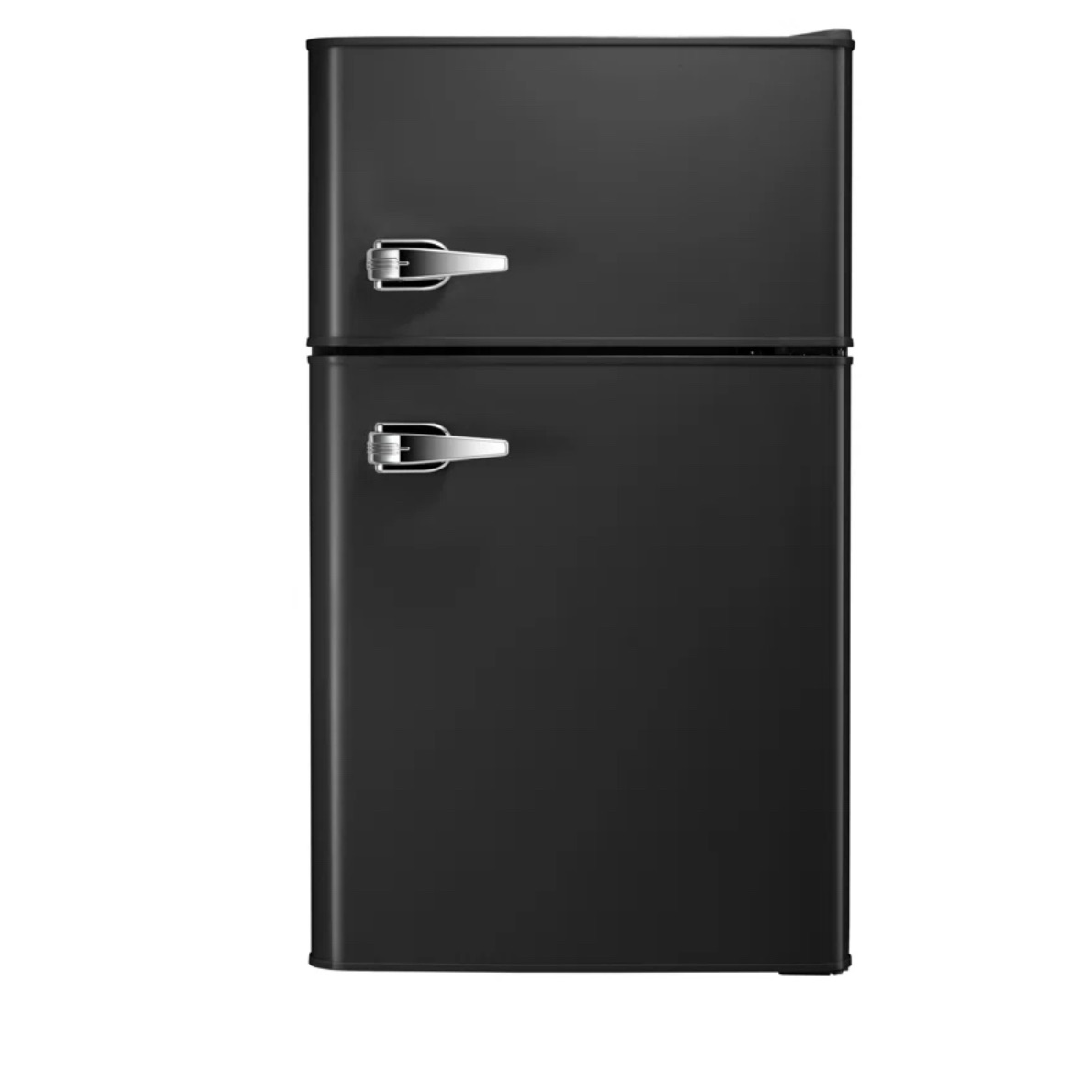 Rwflame Double Door 32 Cu Ft Compact Refrigerator Mini Fridge With Freezer