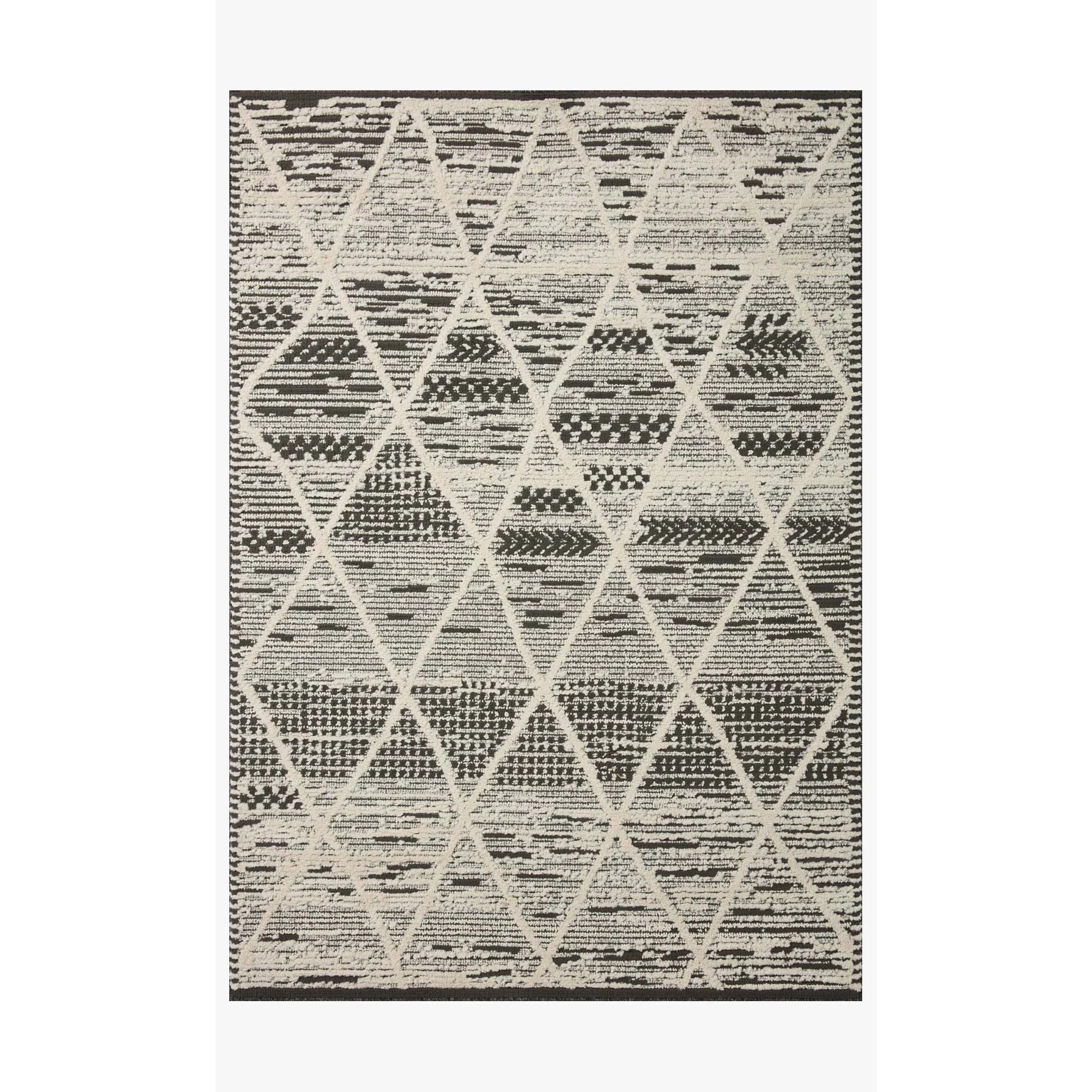 Charcoal / Ivory Rug