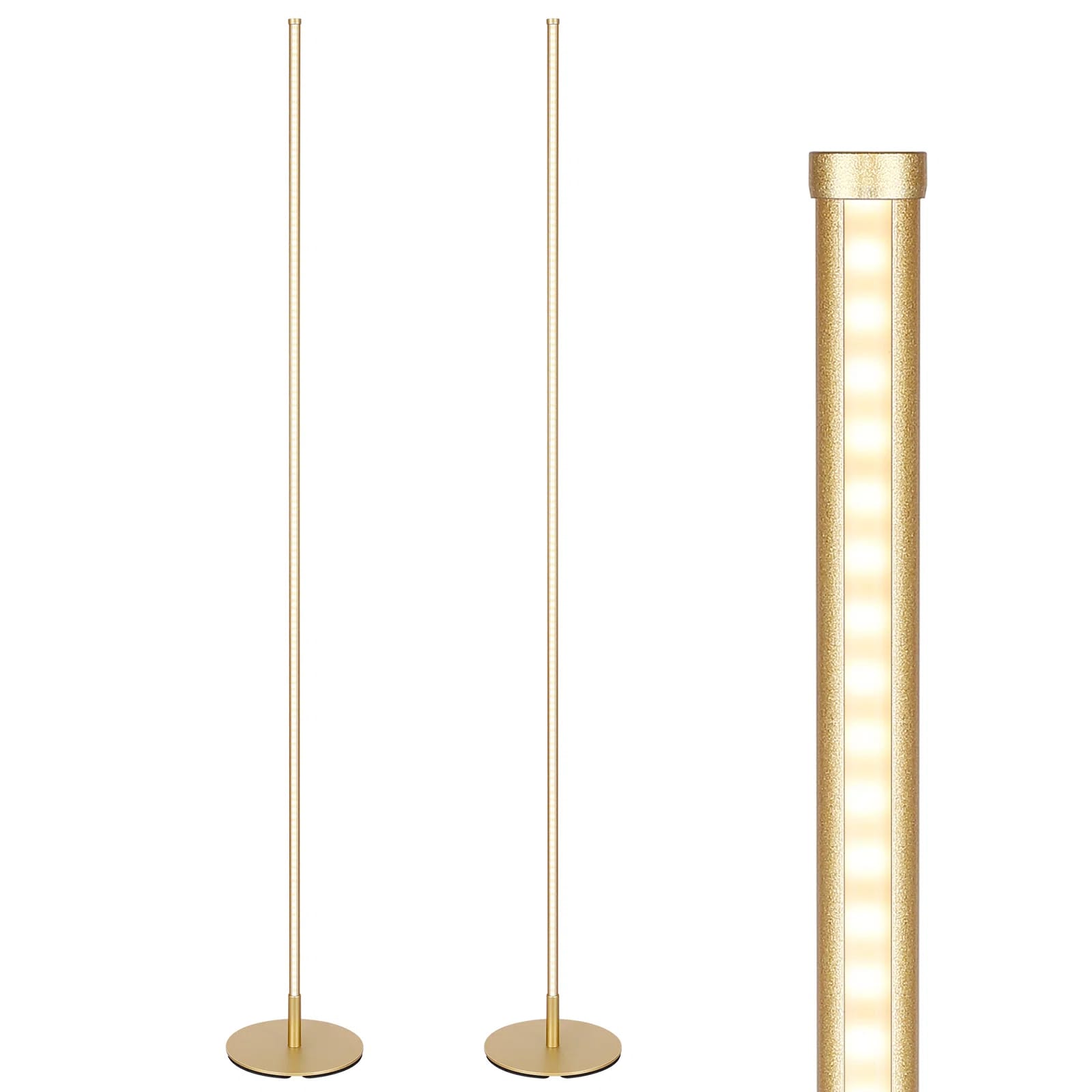 Hedden 57.5'' LED Novelty Floor Lamp Set (Set of 2)