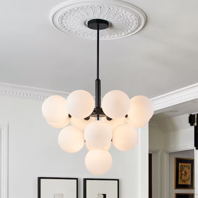 HUOKU Tauvy 13 -Light Matte Black Modern/contemporary Chandelier