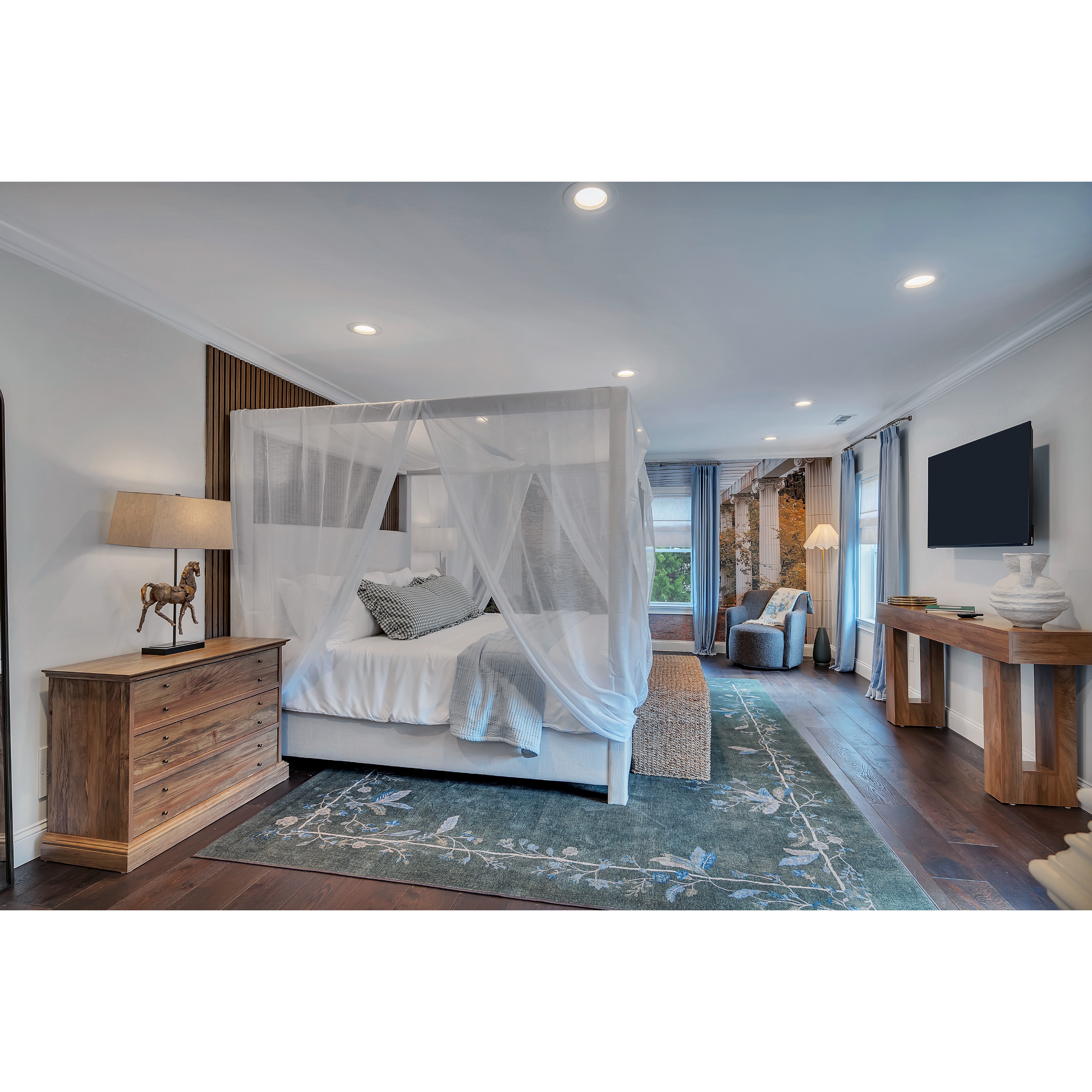 Gracie Oaks Evanjames 3 Drawer 3646 W Dresser