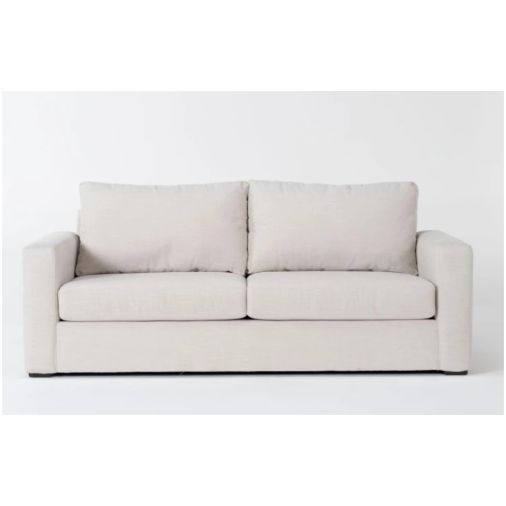Araceli II Sand Beige Fabric 86" Sofa