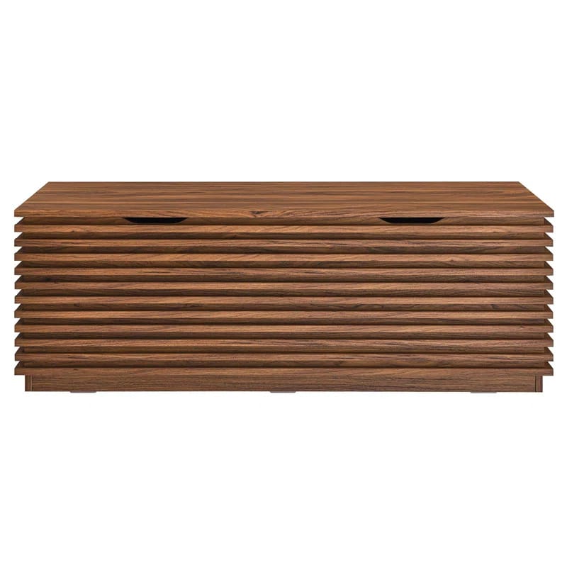 Modway Render 47" Wood Grain Storage Bench