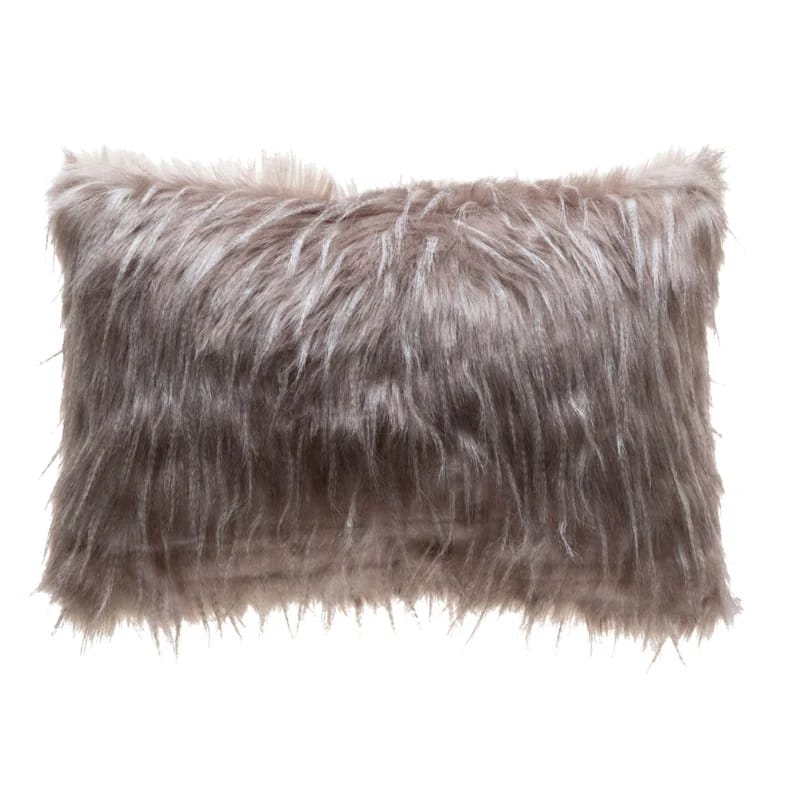 Faux Fur Reversible Pillow Cover