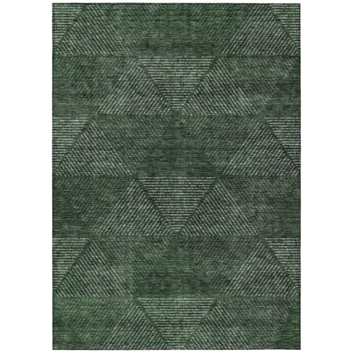 Malchow Washable Geometric Indoor / Outdoor Rug