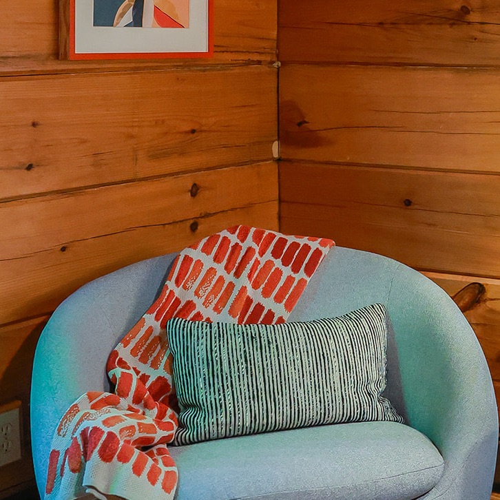 Loloi Rugs Tuttle Striped Lumbar Pillow